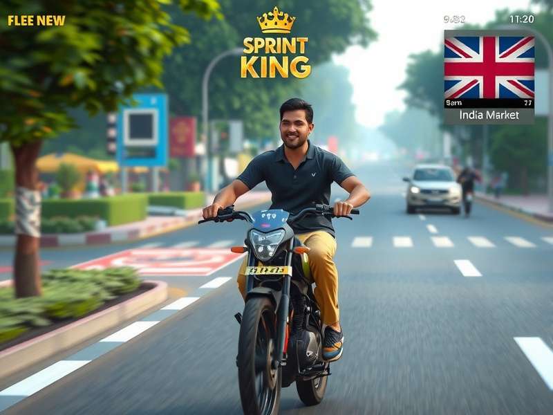 Dosa Sprint King gameplay showing character running through Indian market